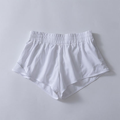 Cheap Womens Running shorts with zipper pockets