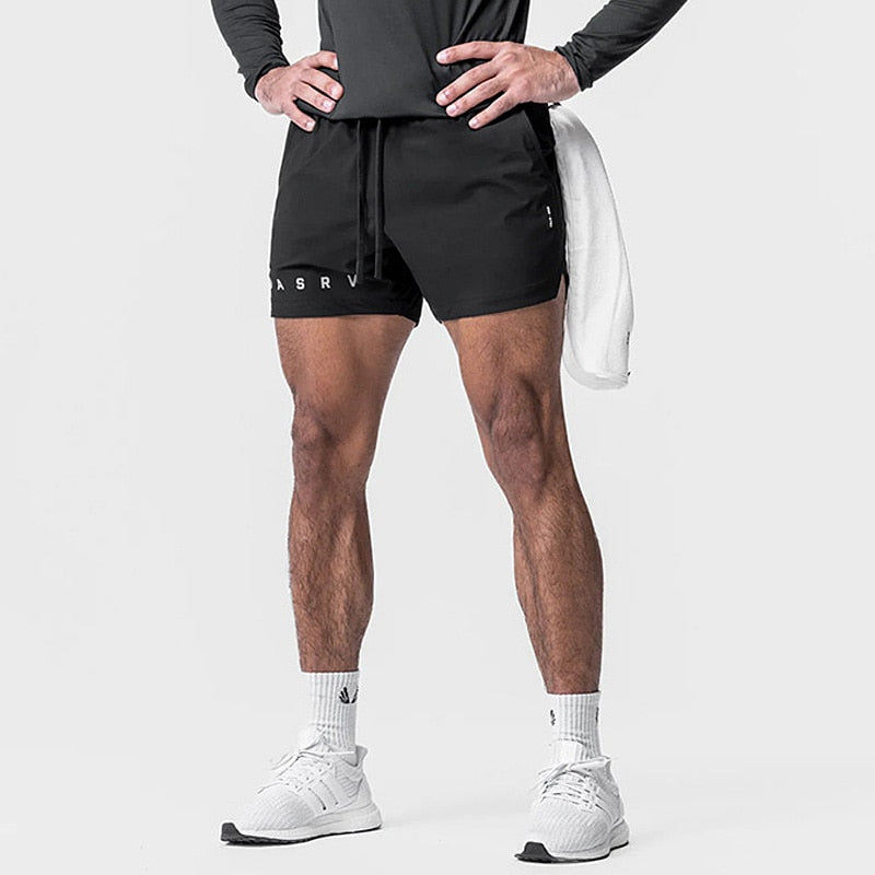 Black Running shorts for men to to wear