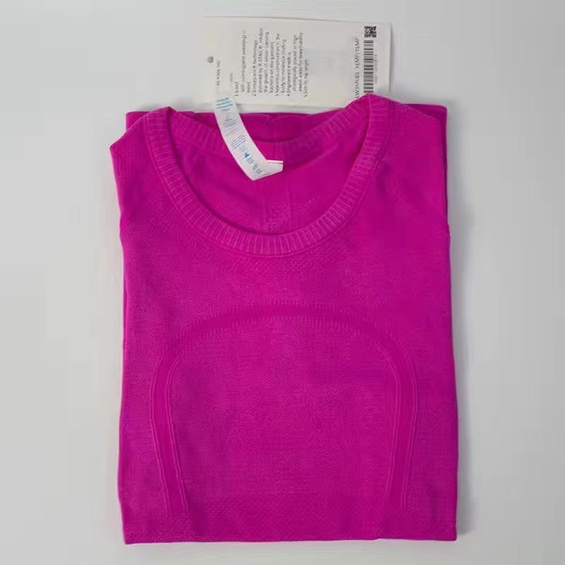 Pink Running Shirt From Lululemon sold by Quickfitco