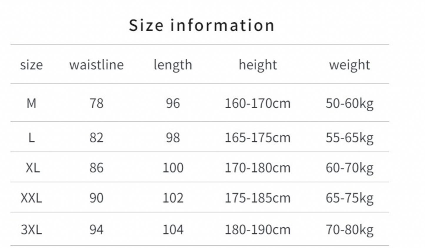 Size chart for mens lyft Quickfitco