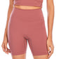 Pink Lulu lemon shorts for woman who workout