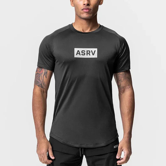 "ASRV' Mens Fitness Running Shirt.