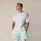 White Baggy Loose Fitted Shirt for Men